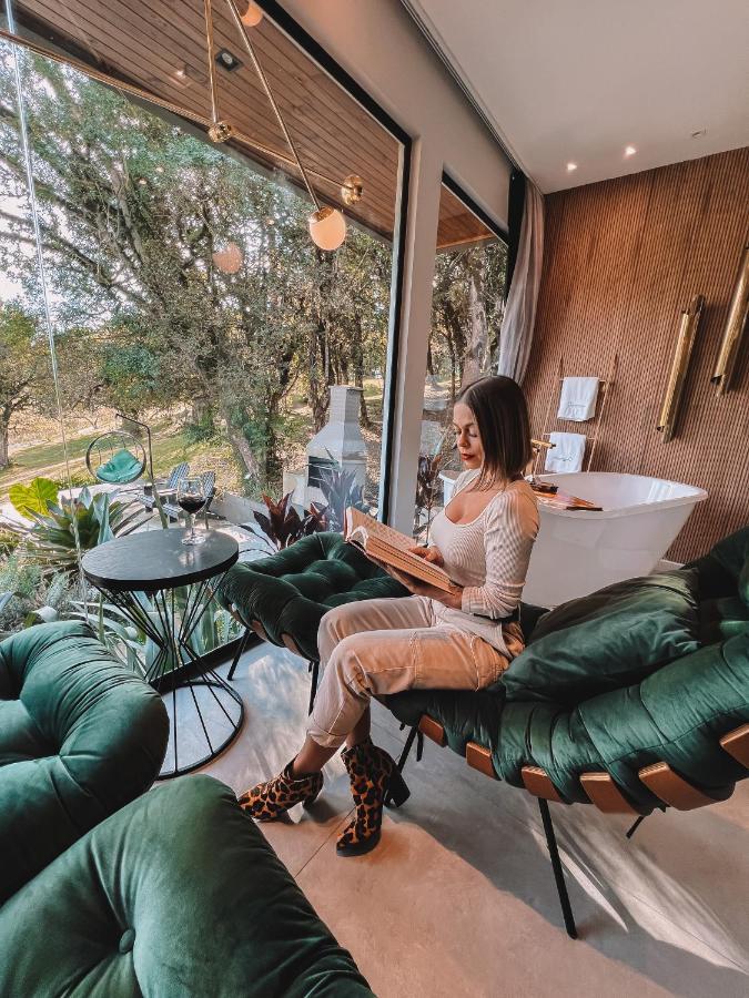 La Contemporanea Cabanas Prox A Cidade Vista Para Ponto Turistico Urubici Exterior foto