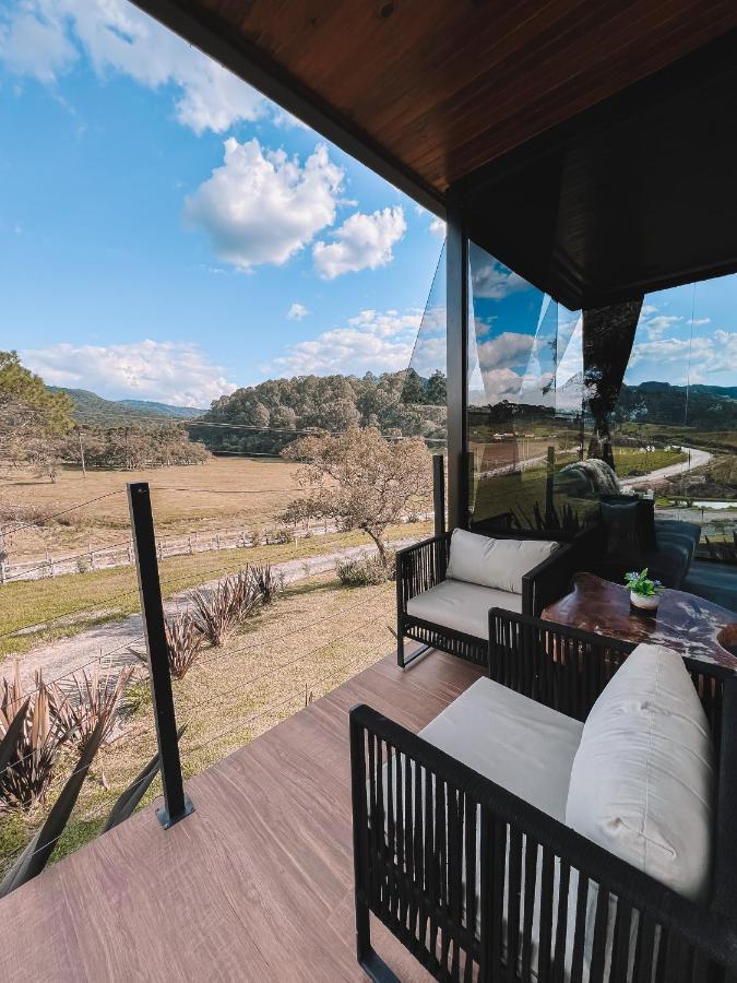 La Contemporanea Cabanas Prox A Cidade Vista Para Ponto Turistico Urubici Exterior foto